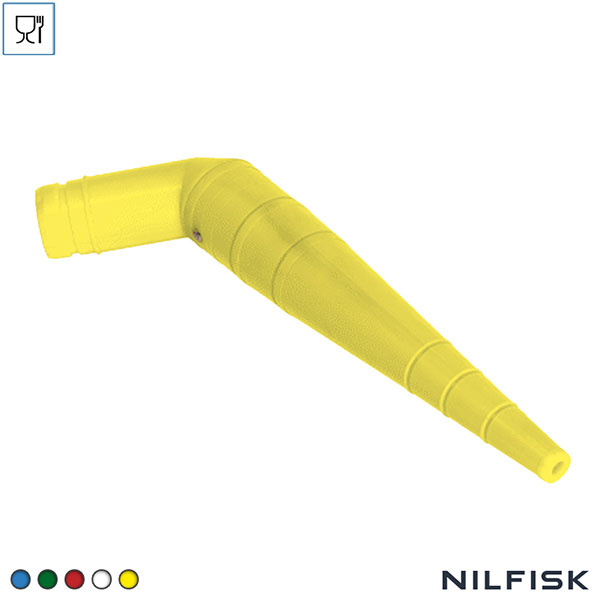 RT421486-60 Nilfisk opzetstuk silicone conische tool FDA D50-20 50 mm geel